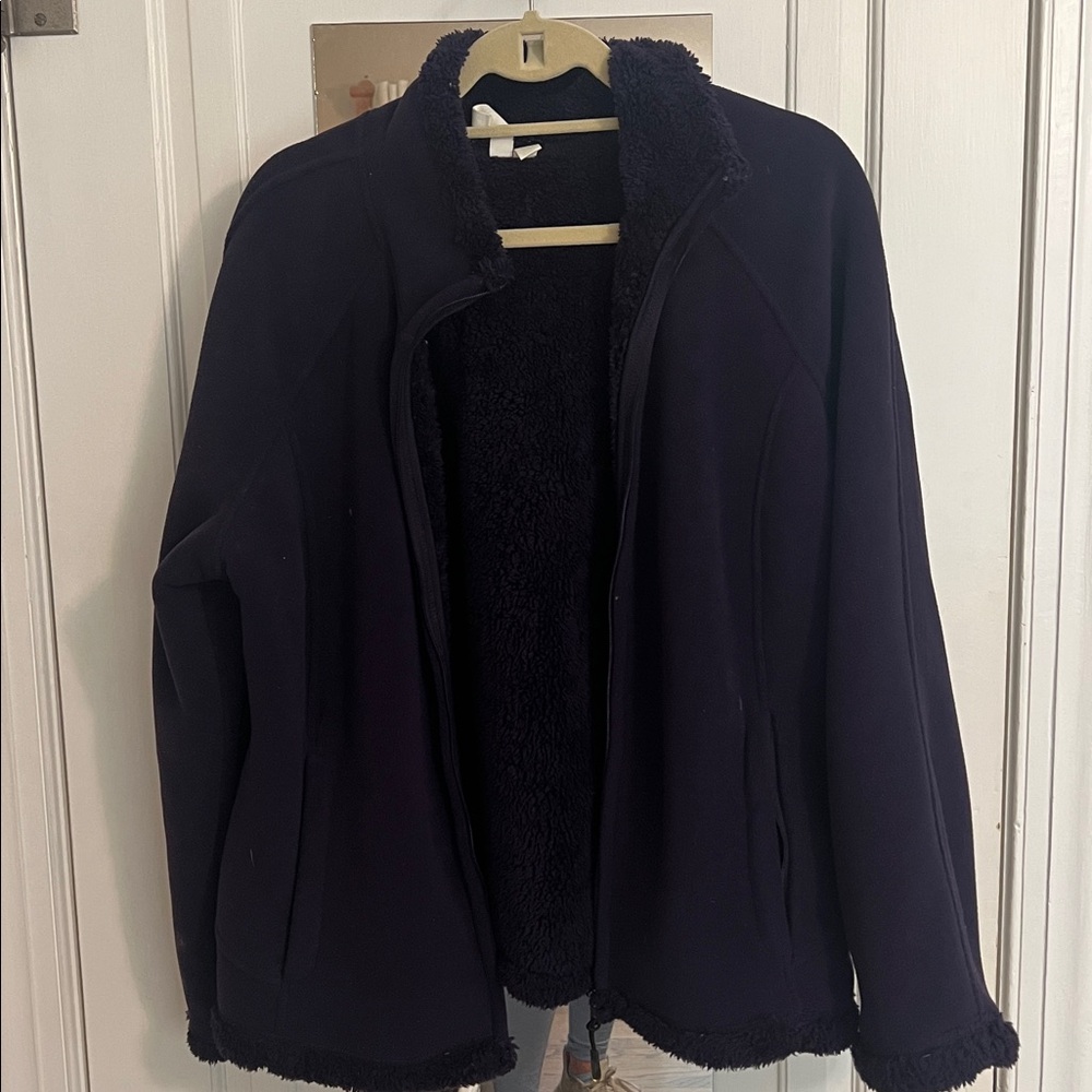 Cozy Purple Fleece Jacket